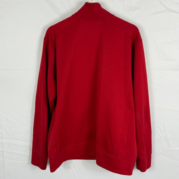 Nike Dri Fit Cincinnati Reds Jacket Mens Size XL Full Zip Pockets Red MLB READ - Picture 7 of 13